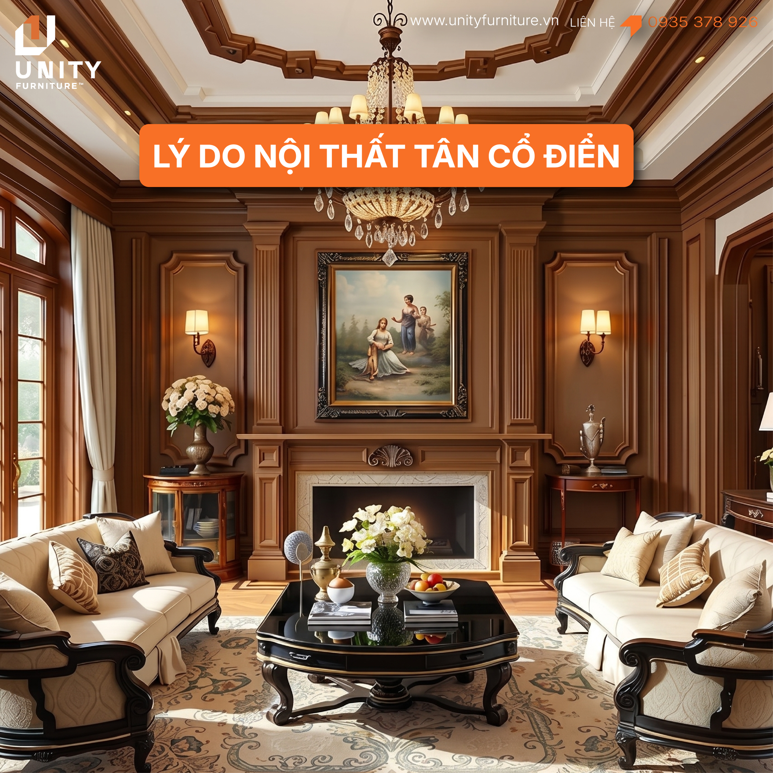 Phong Cách Nội Thất Thiết Kế Tân Cổ Điển