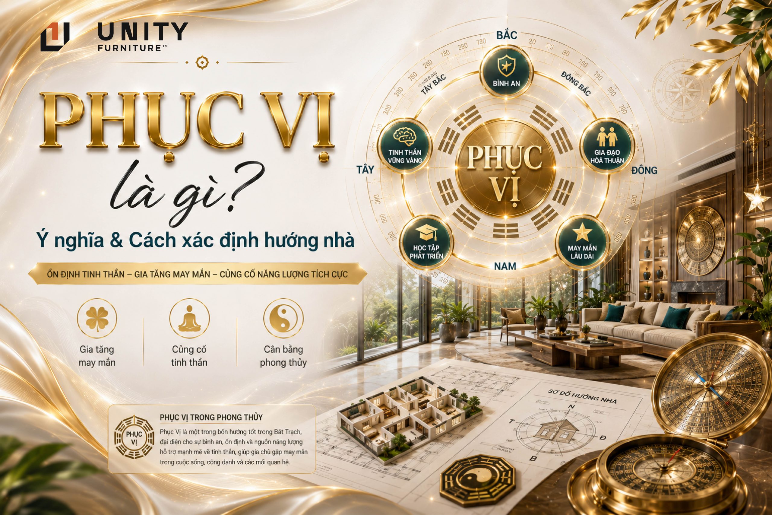 Phục vị là gì? Ý nghĩa & Cách xác định hướng nhà phục vị 2026